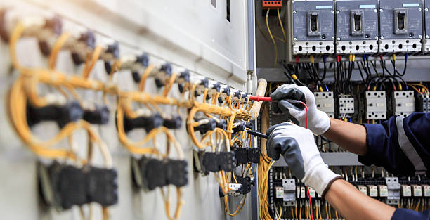 Professional Electrician technician working in Pace, FL